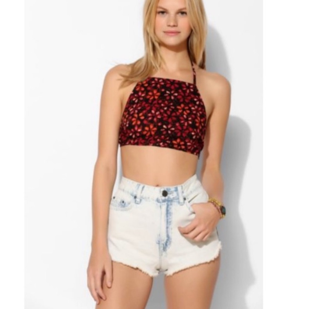Urban Outfitters BDG Super High Rise Dolphin Jean Shorts